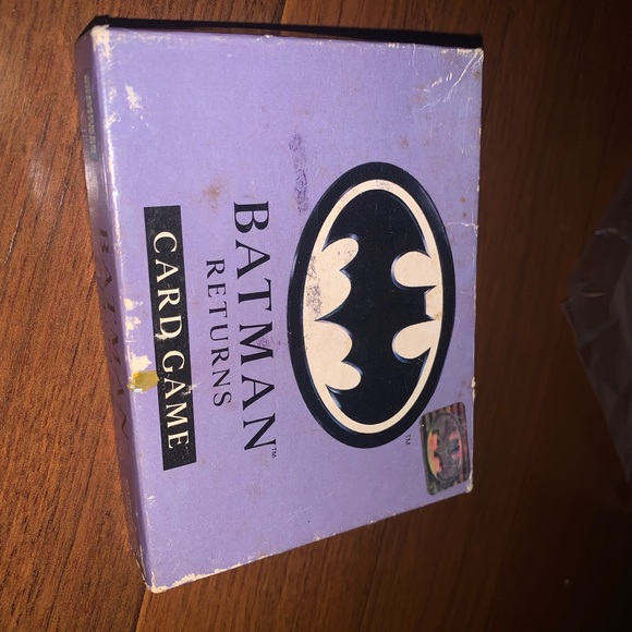 1992 Batman Returns Playing Card Game - Picture 2 of 4